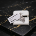 Iced Out - 925 Sterling silver Moissanite Basketball Pendant