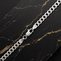 4mm 925 Solid Sterling Silver Curb Cuban Link Chain Necklace Mens Woman